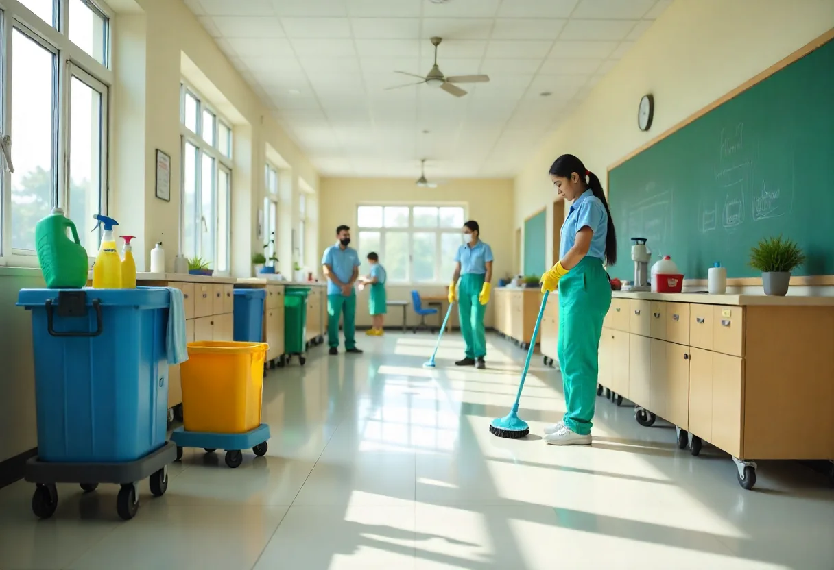 Why Schools in Hyderabad Depend on Reliable Housekeeping Material Suppliers